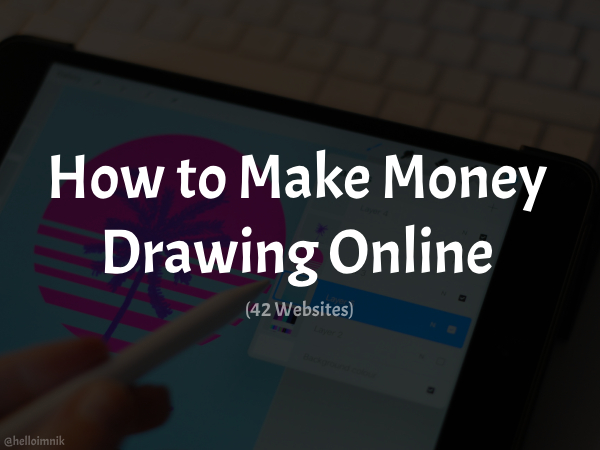 How to Make Money Drawing Online